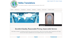 Desktop Screenshot of nellestranslations.com